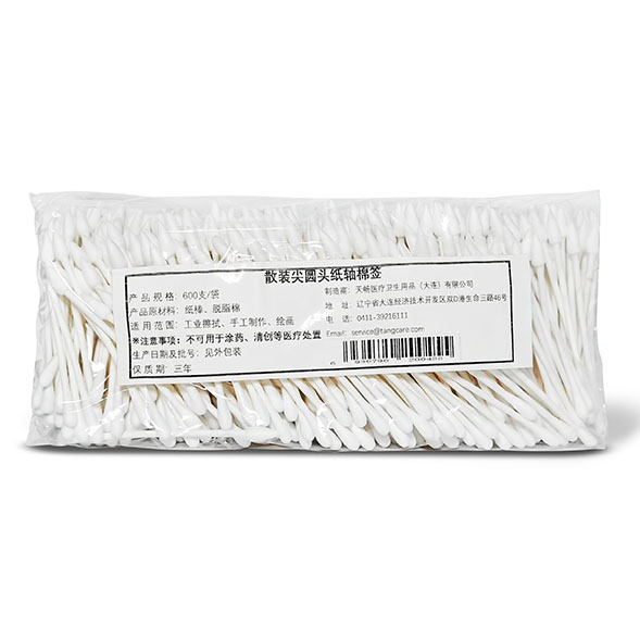 散装大头棉签400支/桶