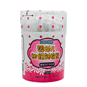 婴儿圆柱棉签